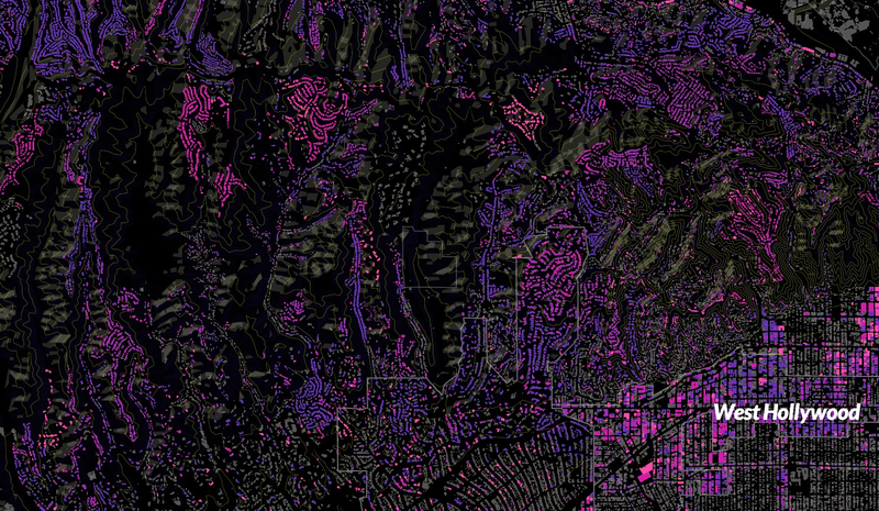Illustration for article titled Watch How Los Angeles Boomed Over 125 Years With This Gorgeous Map